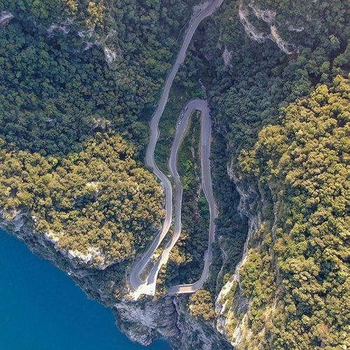 Strada della Forra, Tremosine, lake Garda