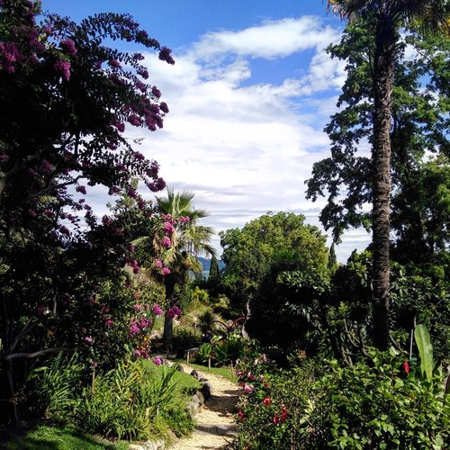 Botanical Garden in Gardone Riviera