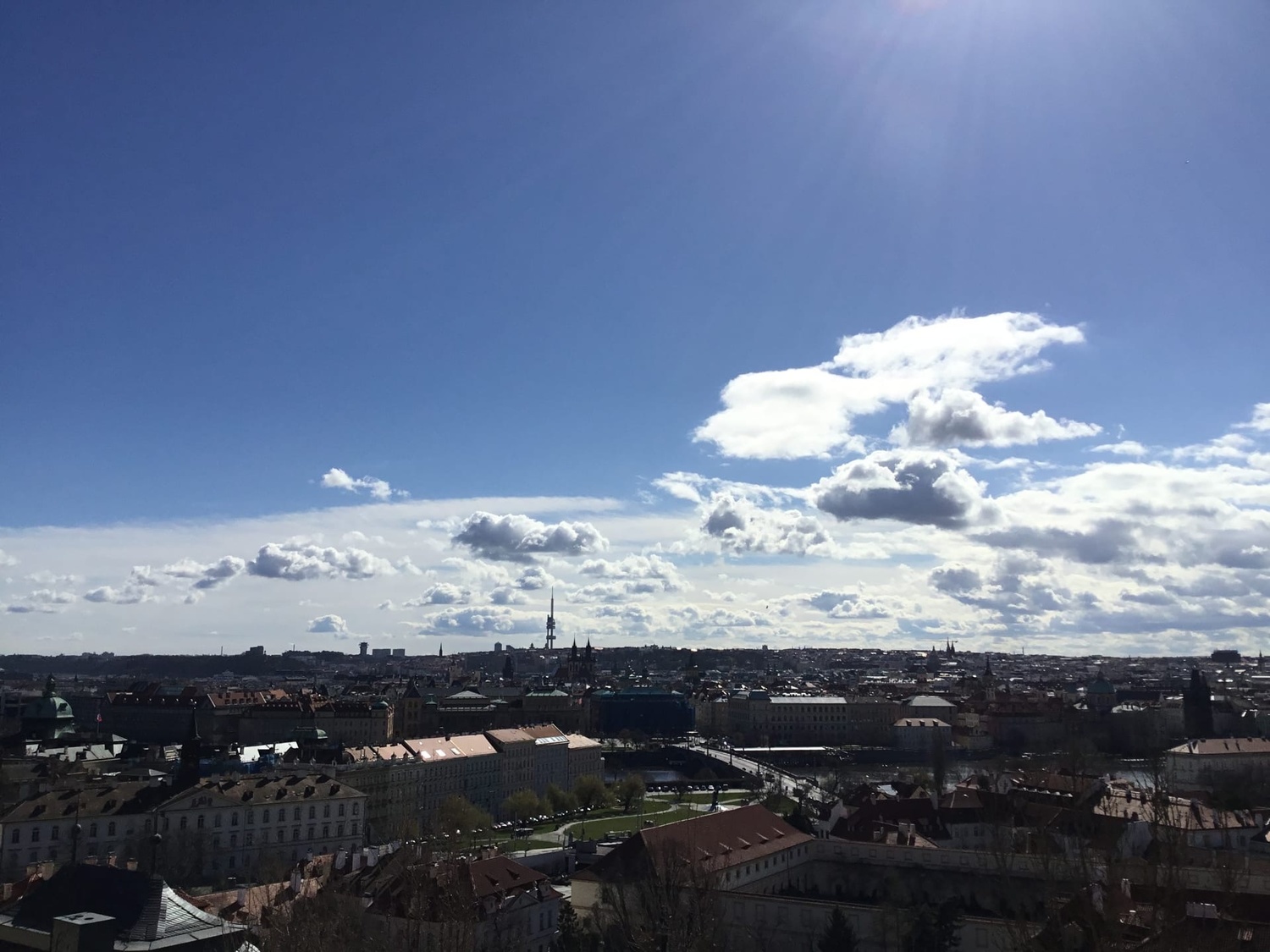 Panoramic view of Рrague